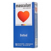 Презервативы с пупырышками Masculan Dotted - 10 шт. - Masculan - купить с доставкой в Рязани