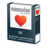 Презервативы увеличенного размера Masculan XXL - 3 шт. - Masculan - купить с доставкой в Рязани