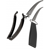 Зажим для половых губ с поводком Pussy Clamp With A Leash - Orion - купить с доставкой в Рязани