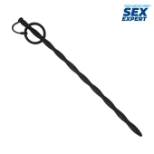 Черный стимулятор уретры Sex Expert - Sex Expert - купить с доставкой в Рязани
