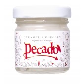 Массажная свеча Caramel   Popcorn - 35 мл. - Pecado - купить с доставкой в Рязани