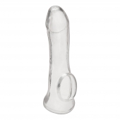 Прозрачная насадка на пенис Transparent Penis Enhancing Sleeve Extension - 15,9 см. - BlueLine - в Рязани купить с доставкой