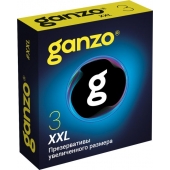Презервативы увеличенного размера Ganzo XXL - 3 шт. - Ganzo - купить с доставкой в Рязани