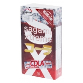 Ароматизированные презервативы Sagami Xtreme COLA - 10 шт. - Sagami - купить с доставкой в Рязани