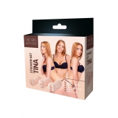Набор из 3 мастурбаторов The Girl Next Door Tina - Dream Toys - в Рязани купить с доставкой