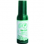 Смазка на водной основе JoyDrops Herbal - 100 мл. - JoyDrops - купить с доставкой в Рязани