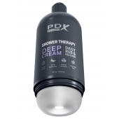 Мастурбатор в бутылке Shower Therapy Deep Cream - Pipedream - в Рязани купить с доставкой