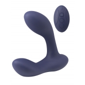 Синий массажер простаты с двумя моторами P-Bliss - Lola Games - в Рязани купить с доставкой