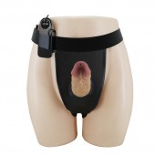 Полый вибрострапон на регулируемых трусиках Draven - 17,5 см. - Baile - купить с доставкой в Рязани