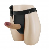 Полый вибрострапон на регулируемых трусиках Draven - 17,5 см. - Baile - купить с доставкой в Рязани