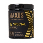 Презервативы с точками и рёбрами MAXUS Special - 12 шт. - Maxus - купить с доставкой в Рязани