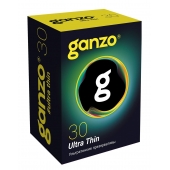 Супертонкие презервативы Ganzo Ultra thin - 30 шт. - Ganzo - купить с доставкой в Рязани