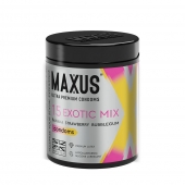 Цветные ароматизированные презервативы MAXUS Exotic Mix - 15 шт. - Maxus - купить с доставкой в Рязани