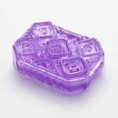 Фиолетовый мастурбатор-стимулятор Tenga Uni Amethyst - Tenga - в Рязани купить с доставкой