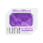 Фиолетовый мастурбатор-стимулятор Tenga Uni Amethyst - Tenga - в Рязани купить с доставкой
