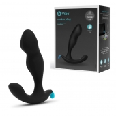Черный утяжеленный анальный стимулятор Rocker Plug - 12 см. - b-Vibe - в Рязани купить с доставкой