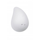 Белый вибромассажер в форме капли Dew Drop - Satisfyer