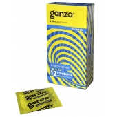 Классические презервативы с обильной смазкой Ganzo Classic - 12 шт. - Ganzo - купить с доставкой в Рязани