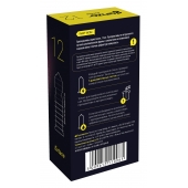 Презервативы анатомической формы с точечной и ребристой структурой Ganzo Extase - 12 шт. - Ganzo - купить с доставкой в Рязани