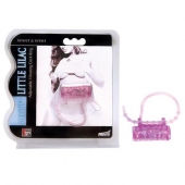 Эрекционное кольцо с вибратором LITTLE LILAC - Dream Toys - в Рязани купить с доставкой