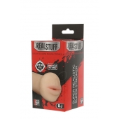 Нежный мастурбатор-ротик REALSTUFF 5INCH MASTURBATOR BJ - Dream Toys - в Рязани купить с доставкой