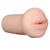 Нежный мастурбатор-ротик REALSTUFF 5INCH MASTURBATOR BJ - Dream Toys - в Рязани купить с доставкой
