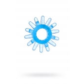 Голубая гелевая насадка с шипиками - Toyfa Basic - в Рязани купить с доставкой