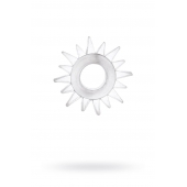 Прозрачное гелевое эрекционное кольцо-солнце - Toyfa Basic - в Рязани купить с доставкой