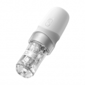 Белый автоматический мастурбатор Extra Sauce - Sauce - в Рязани купить с доставкой