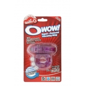 Фиолетовое эрекционное виброкольцо OWOW PURPLE - Screaming O - в Рязани купить с доставкой