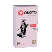 Тонкие презервативы OKOTO Ultra Thin - 12 шт. - Sitabella - купить с доставкой в Рязани