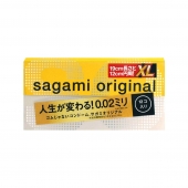 Презервативы увеличенного размера Sagami Original 0.02 XL-size - 12 шт. - Sagami - купить с доставкой в Рязани