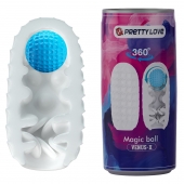 Мастурбатор с шариком внутри Magic ball - Baile - в Рязани купить с доставкой