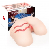 Мастурбатор-полуторс с двойным слоем материала Vanilla Onahole - KOKOS - в Рязани купить с доставкой