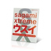 Ультратонкий презерватив Sagami Xtreme SUPERTHIN - 1 шт. - Sagami - купить с доставкой в Рязани