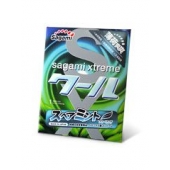 Презерватив Sagami Xtreme Mint с ароматом мяты - 1 шт. - Sagami - купить с доставкой в Рязани