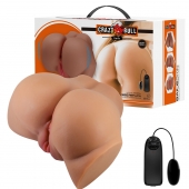 Карамельный мастурбатор-полуторс Emilia с вибрацией - Baile - в Рязани купить с доставкой