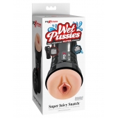 Мастурбатор-вагина в колбе Super Juicy Snatch - Pipedream - в Рязани купить с доставкой