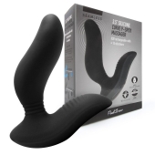 Черный вибромассажер простаты 3,5’’ Curve P-spot Massager - 12 см. - Erokay - в Рязани купить с доставкой