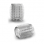 Прозрачная насадка с шипами STAY HARD COCK SLEEVE 01 CLEAR - Blush Novelties - в Рязани купить с доставкой