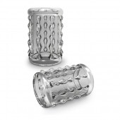 Прозрачная насадка с бороздками STAY HARD COCK SLEEVE 04 CLEAR - Blush Novelties - в Рязани купить с доставкой