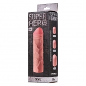 Фаллоудлинитель SUPER HERO Dewil - 17,5 см. - Lola Games - в Рязани купить с доставкой