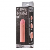 Фаллоудлинитель SUPER HERO Tempter - 16 см. - Lola Games - в Рязани купить с доставкой