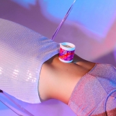 Массажная свеча Light My Fire с ароматом моной - 80 мл. - Love to Love - купить с доставкой в Рязани