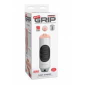 Мастурбатор-вагина Extreme Toyz Mega Grip Vibrating Stroker Mouth - Pipedream - в Рязани купить с доставкой