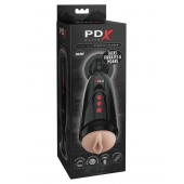 Мастурбатор-вагина с вибрацией Dirty Talk Starter Stroker - Pipedream - в Рязани купить с доставкой