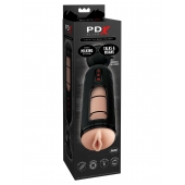 Мастурбатор-вагина с вибрацией Vibrating Mega Milker - Pipedream - в Рязани купить с доставкой