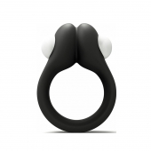 Черное эрекционное кольцо Zippy Vibrating Ring With Bullet - Adrien Lastic - в Рязани купить с доставкой