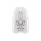 Белый мастурбатор-яйцо Bisedze - LoveStore - в Рязани купить с доставкой