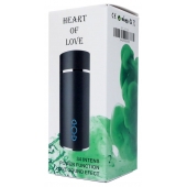 Мастурбатор-вагина с вибрацией Heart Of Love в колбе в форме сердца - Boys of Toys - в Рязани купить с доставкой